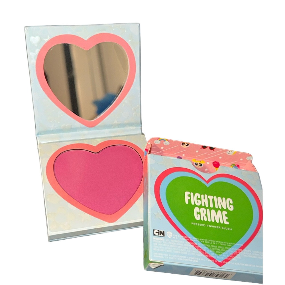 ColourPop x Powerpuff Girls “Fighting Crime” Pressed Powder Blush – NIB